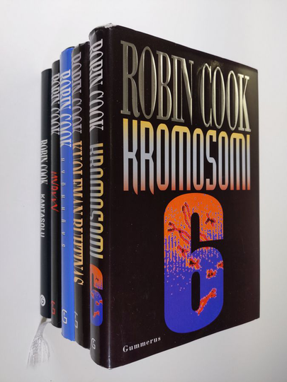 Robin Cook : Robin Cook paketti (x5) : Kantasolu ; Myrkky ; Hyökkäys ; Kuoleman ruhtinas ; Kromosomi