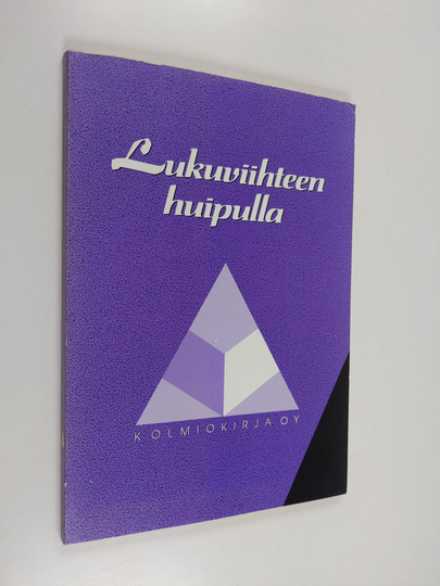 Päivi Kangasniemi : Lukuviihteen huipulla : Kolmiokirja oy