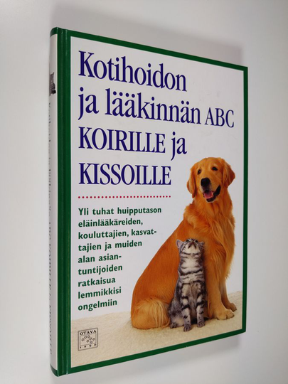 Matthew Hoffman (toim.) : Kotihoidon ja lääkinnän ABC koirille ja kissoille : yli tuhat huipputason eläinlääkäreiden, kouluttajien, kasvattajien ...