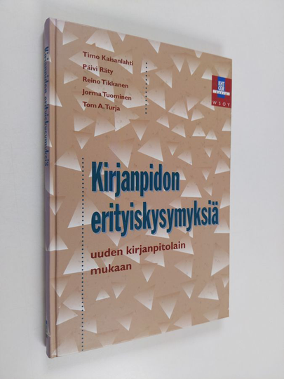 Kirjanpidon erityiskysymyksiä uuden kirjanpitolain mukaan