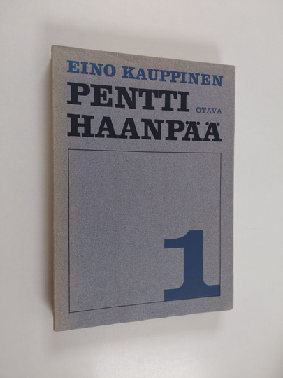 Eino Kauppinen : Pentti Haanpää 1