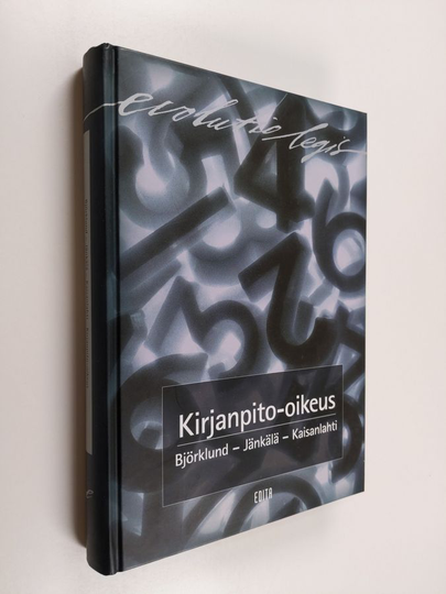 Markku Jänkälä ym. : Kirjanpito-oikeus