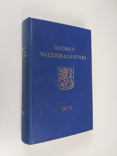 Suomen valtiokalenteri 1971