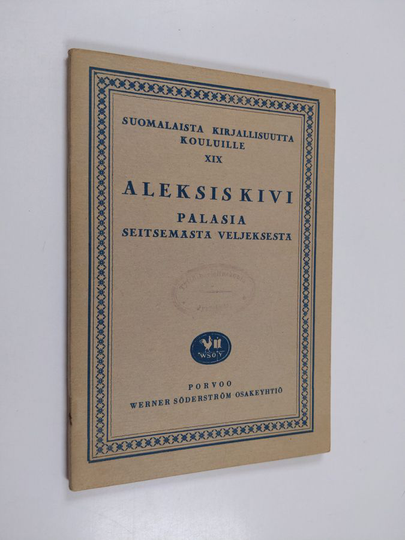 Aleksis Kivi : Palasia Seitsemästä veljeksestä