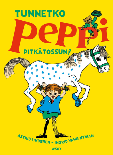 Tunnetko Peppi Pitkätossun? Kirja