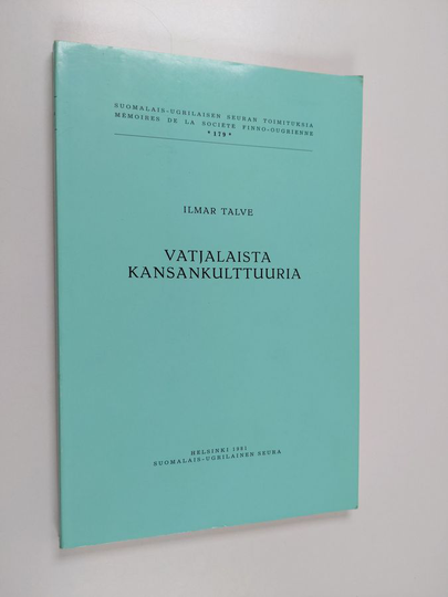 Ilmar Talve : Vatjalaista kansankulttuuria