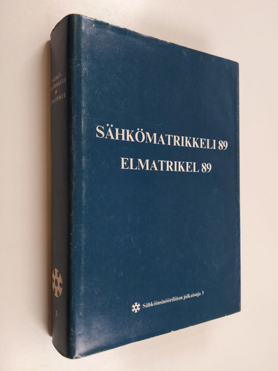 Sähkömatrikkeli 89 = Elmatrikel 89