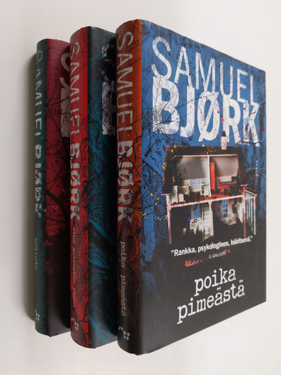Samuel Björk : Samuel Bjørk kirjasetti 3 kirjaa : Poika pimeästä ; Minä matkustan yksin ; Yölintu