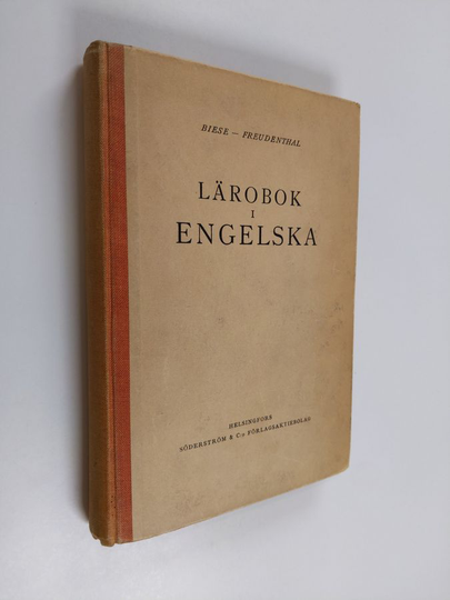 Y. M. Biese : Lärobok i engelska