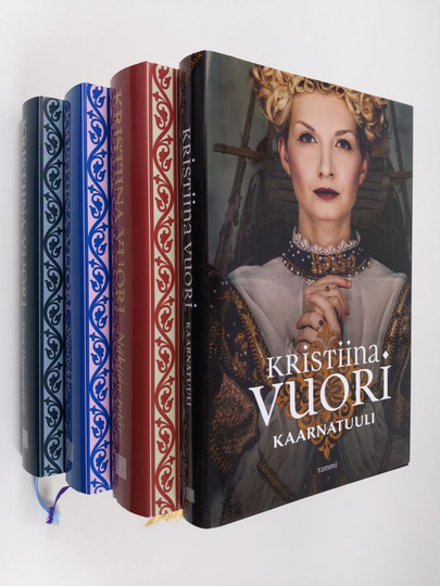 Kristiina Vuori : Kristiina Vuori-paketti (4-kirjaa) : Disa Hannuntytär ; Siipirikko ; Kaarnatuuli ; Näkijän tytär