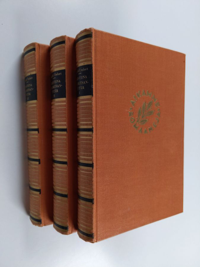Sigrid Undset : Kristiina Lauritsantytär 1-3 : Seppele ; Risti ; Emäntä