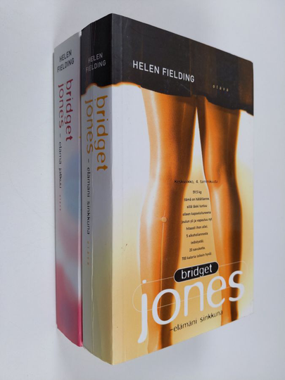 Helen Fielding : Fielding-paketti (2 kirjaa) : Bridget Jones - elämäni sinkkuna ; Bridget Jones - elämä jatkuu