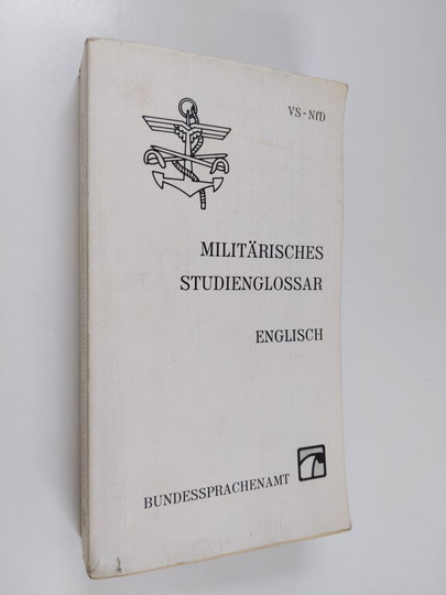Militärisches studienglossar - english