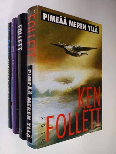 Follett-paketti : Pimeää meren yllä ; Kolmas kaksonen ; Vaarallinen muisti ; Valkeuden vangit