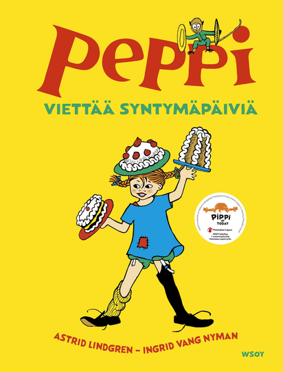 Lastenkirja Peppi Viettää Syntymäpäiviä