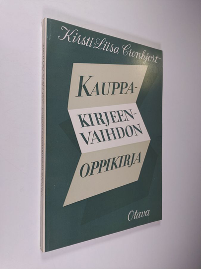 Kirsti-Liisa Cronhjort : Kauppakirjeenvaihdon oppikirja