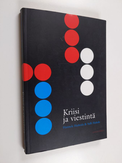 Hannele M. J. Huhtala : Kriisi ja viestintä : yhteiskunnallisten kriisien johtaminen julkisuudessa