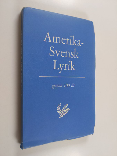 Martin S. Allwood : Amerika-svensk lyrik genom 100 år, 1848-1948