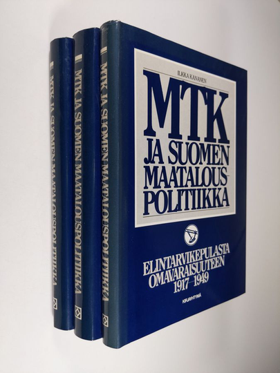 Liisa Sauli ym. : MTK ja Suomen maatalouspolitiikka 1-3