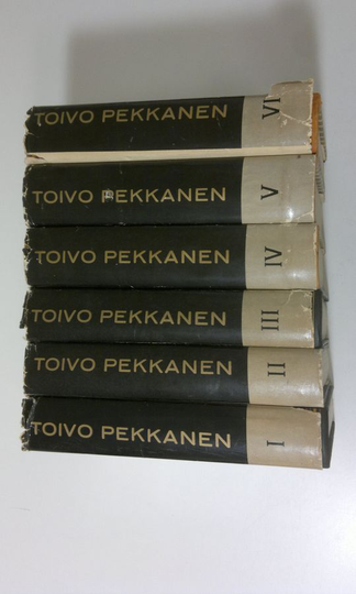 Toivo Pekkanen : Teokset : muistopainos 1-6