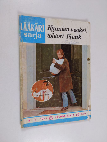 Lääkärisarja nro 8/1973 : Kunnian vuoksi, tohtori Frank