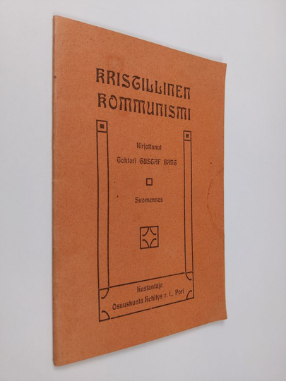 G. Bang : Kristillinen kommunismi