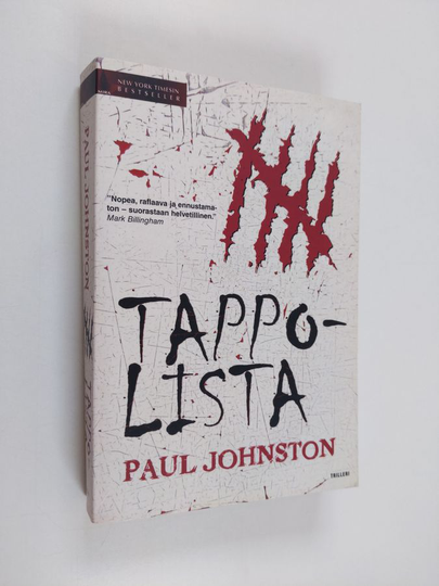 Paul Johnston : Tappolista