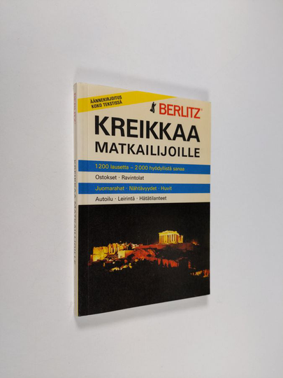 Kreikkaa matkailijoille
