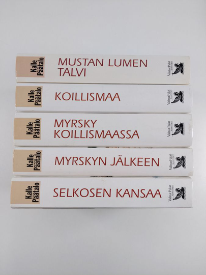 Kalle Päätalo : Koillismaa 1-5 : Koillismaa ; Selkosen kansaa ; Myrsky Koillismaassa ; Myrskyn jälkeen ; Mustan lumen talvi