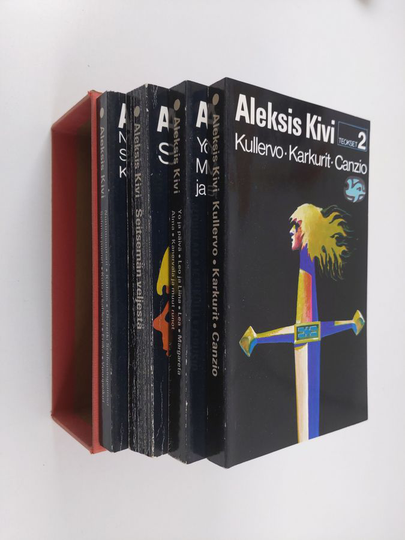 Aleksis Kivi : Teokset 1-4 : Nummisuutarit ; Kihlaus ; Olviretki Schleusingenissä ; Selman juonet ; Koto ja kahleet ; Eriika ; Vuoripeikot ; ...