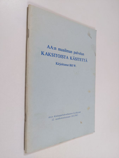 AA:n maailman palvelun kaksitoista käsitettä