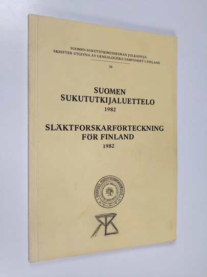 Suomen sukututkijaluettelo 1982 = Släktforskarförteckning för Finland 1982
