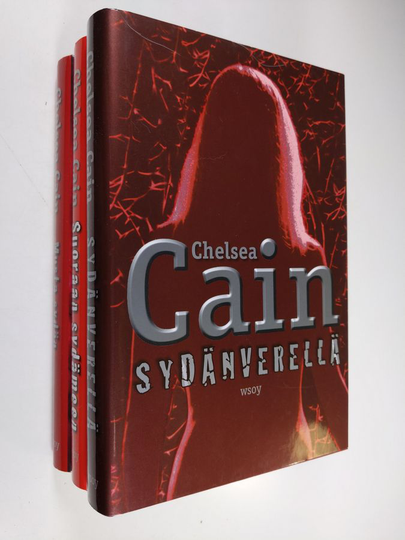 Chelsea Cain : Chelsea Cain-paketti (3 kirjaa) : Sydänverellä ; Suoraan sydämeen ; Musta sydän