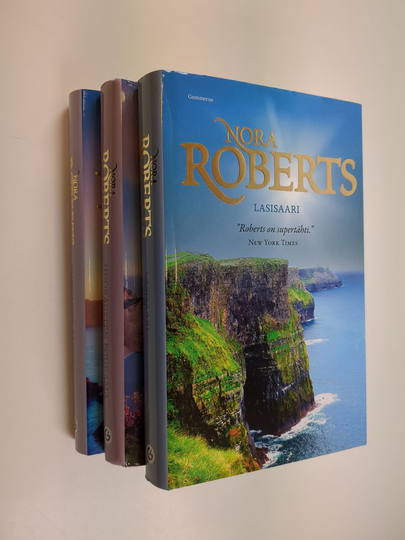 Nora Roberts : Tähdet -trilogia 1-3 : Kohtalon tähdet ; Huokausten poukama ; Lasisaari