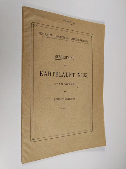 J. J. Sederholm : Beskrifning till kartbladet n:o 35 : St Andreae