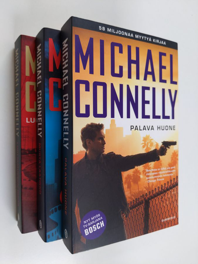 Michael Connelly : Connelly-paketti (3-kirjaa) : Luottamuksen hinta ; Musta laatikko ; Palava huone