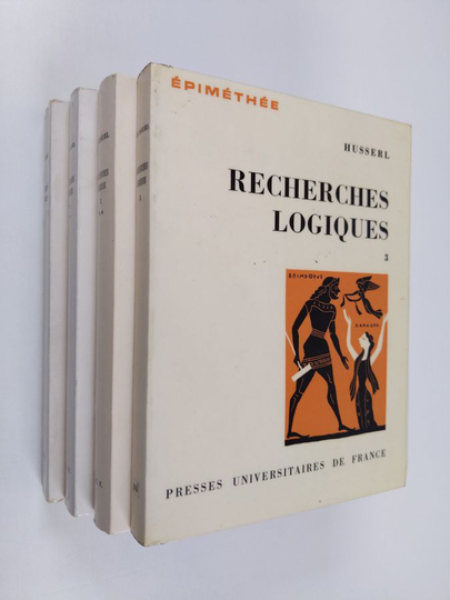 Recherches logiques 1-3 (4 kirjaa, osa 2 kahdessa osassa)