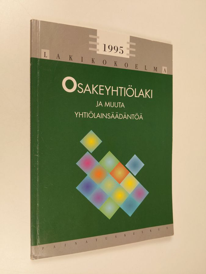 Jyrki Hamari (toim.) : Osakeyhtiölaki ja muuta yhtiölainsäädäntöä