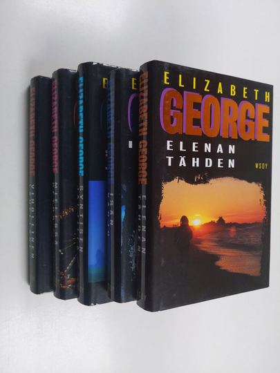 Elizabeth George : Elizabeth George-paketti (5 kirjaa) : Syntisen jäljillä ; Mielessä petos ; Vihollinen lähelläsi ; Elenan tähden ; Isän varjo