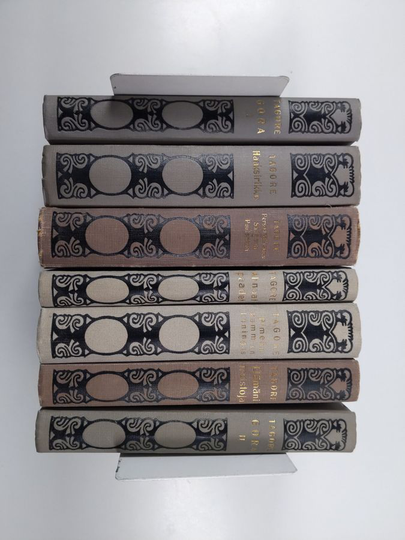 Rabindranath Tagore : Rabindranath Tagore-paketti : Elämäni muistoja ; Pimeän kammion kuningas ; Ahtaat paadet ; Persoonallisuus ; Gora 1-2 ;