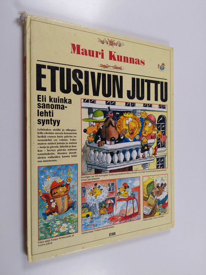 Mauri Kunnas : Etusivun juttu, eli, Kuinka sanomalehti syntyy