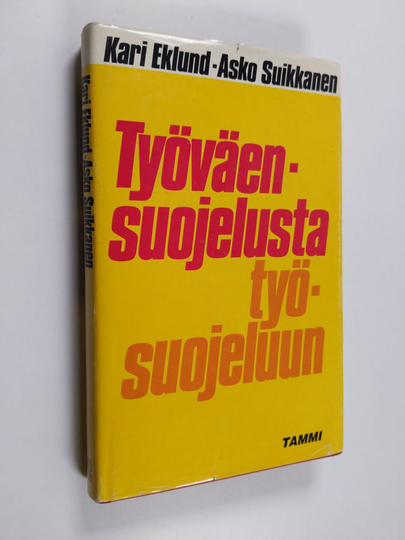 Kari Eklund : Työväensuojelusta työsuojeluun : työsuojelun ja työolojen kehitys Suomessa 1970-luvulla