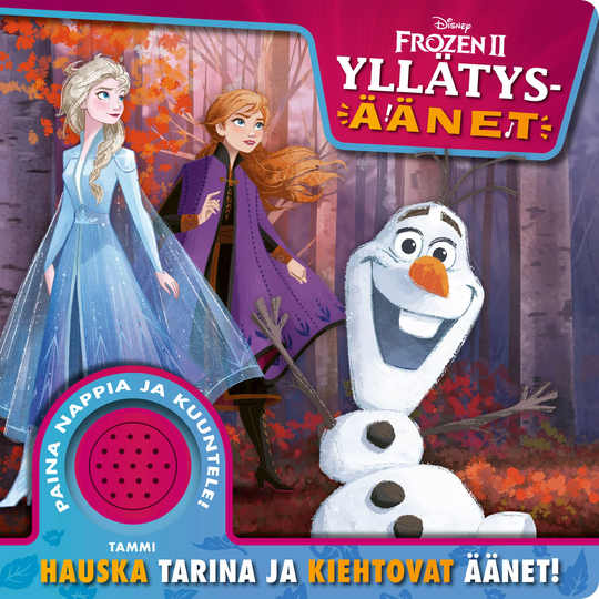 Frozen 2 Yllätysäänet Kuvakirja