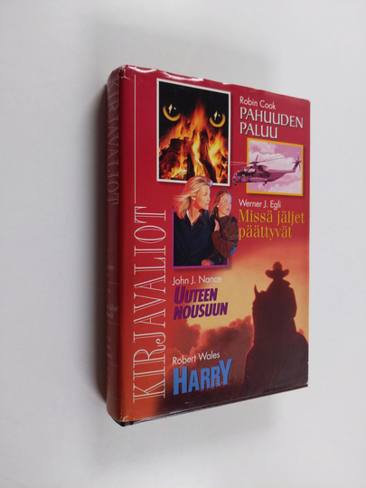 Kirjavaliot : Pahuuden paluu ; Missä jäljet päättyvät ; Uuteen nousuun ; Harry