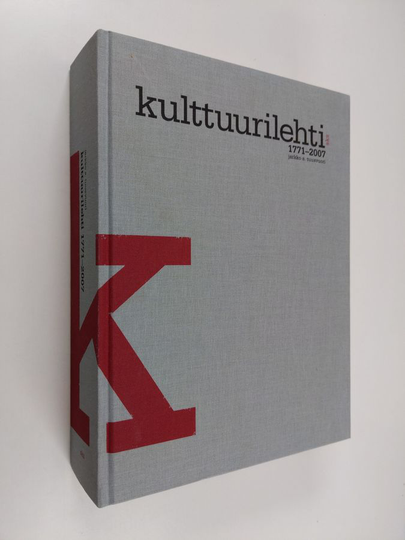 Jarkko S. Tuusvuori : Kulttuurilehti 1771-2007