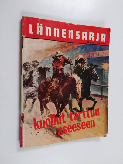 Antonio Molino : Lännensarja 12/1963 : Kuollut tarttuu aseeseen