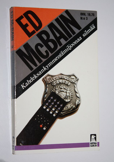 Ed McBain : Kahdeksankymmentämiljoonaa silmää