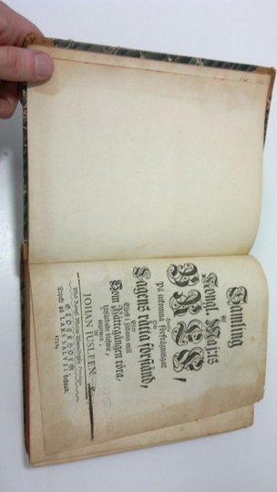 Johan Jusleen : Samling Af Kongl. Maj:ts Bref 1-3 (1751, 1761 & 1776) hwilka På inkomna förfrågningar om Lagens rätta förstånd, Eller Eljest i såd