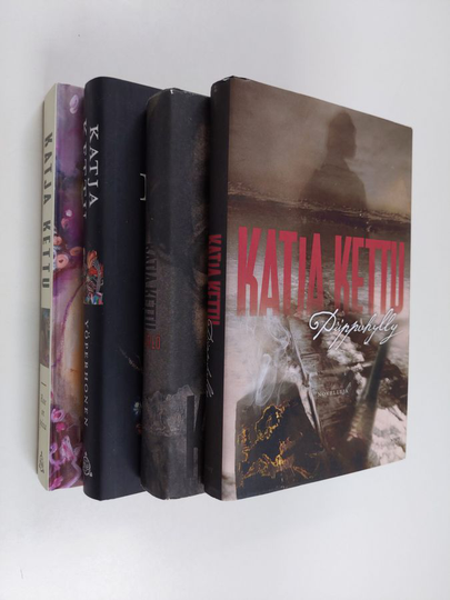 Katja Kettu : Katja Kettu-paketti (4 kirjaa) : Piippuhylly ; Kätilö ; Yöperhonen ; Rose on poissa