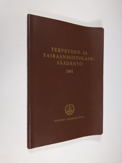 Terveyden- ja sairaanhoitolainsäädäntö 1981